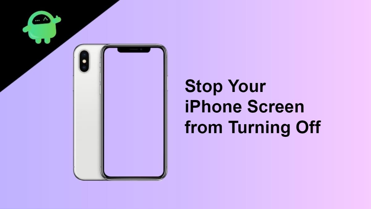 iphone screen timeout