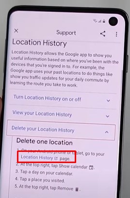 location history FRP Unlock