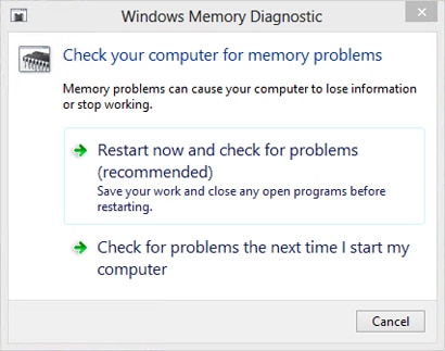 memory diagnostic