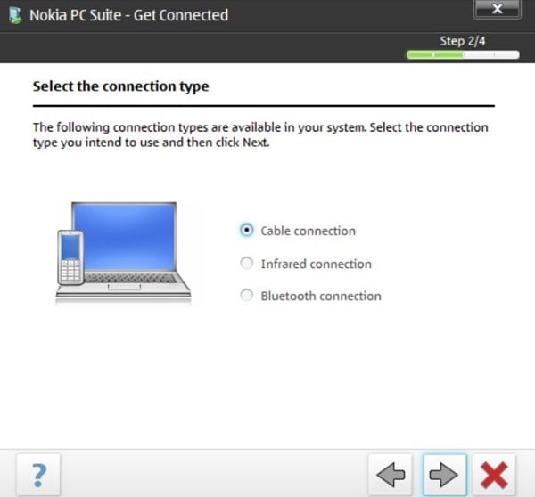 nokia drivers connection mode