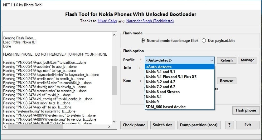 nokia flash tool