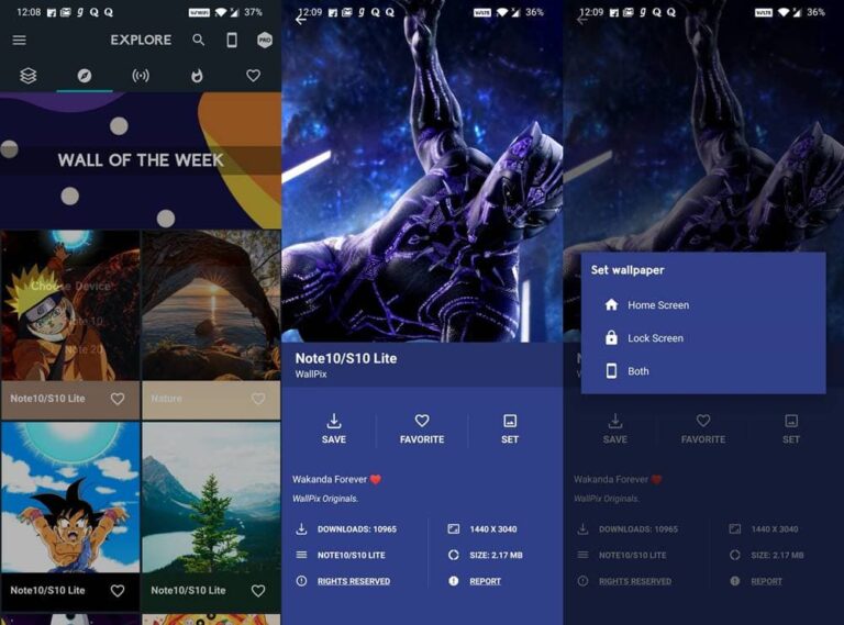 Download Samsung Galaxy Note 20/Ultra Punch Hole Cutout Wallpapers