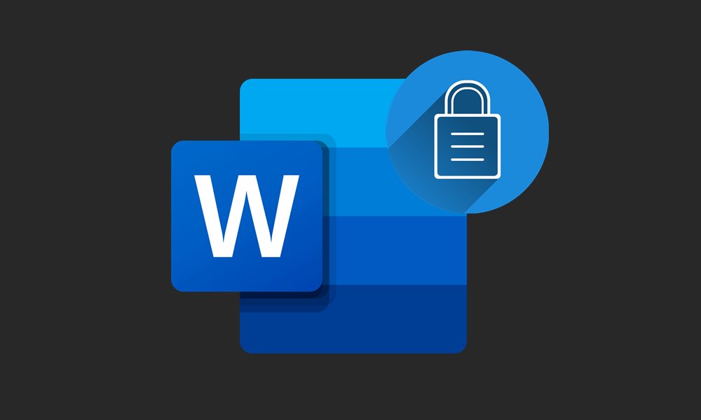 password protect word document