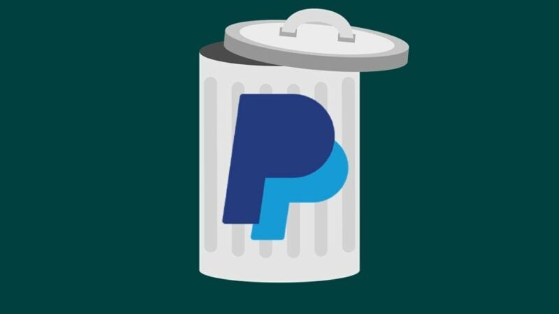 permanently delete paypal account