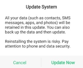 realme update software