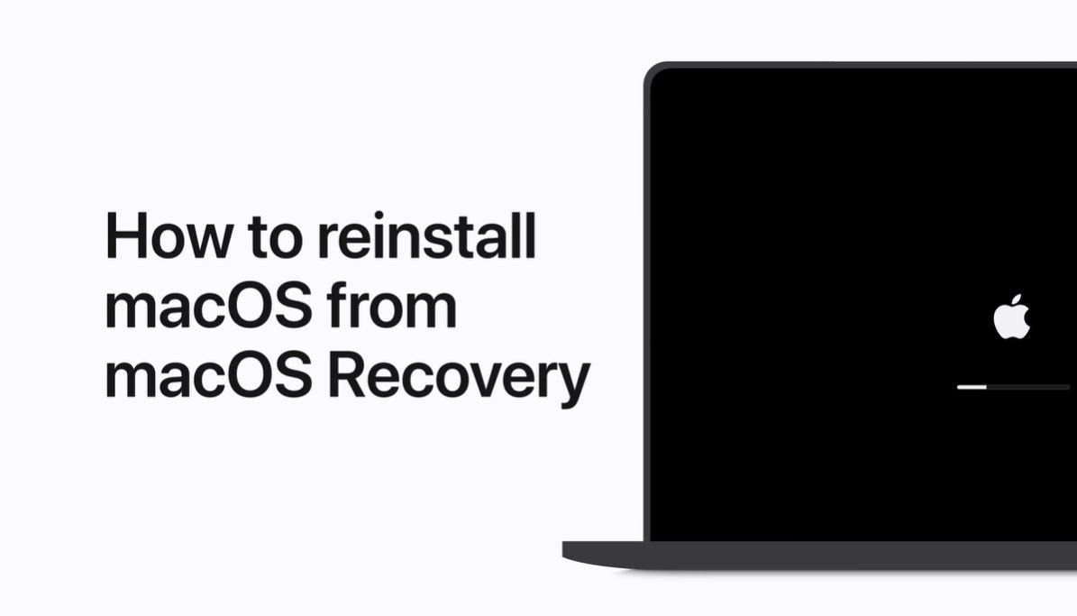 reinstall macos using recovery