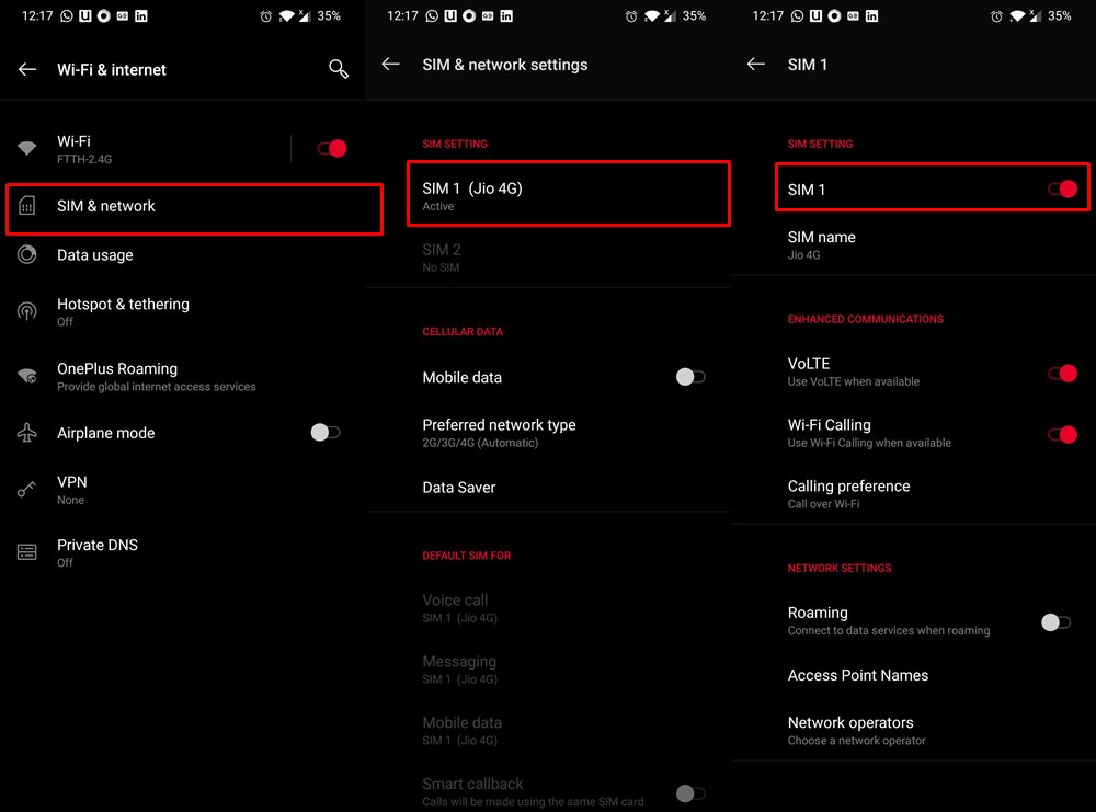 sim card toggle