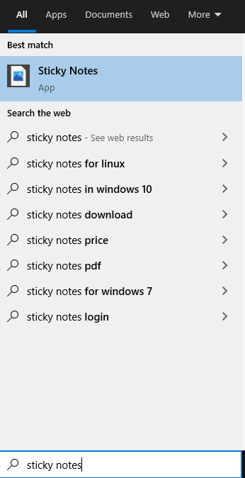 how to create a desktop note
