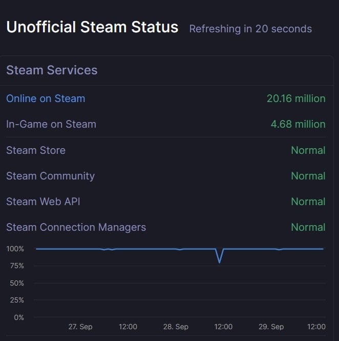 steam server error status