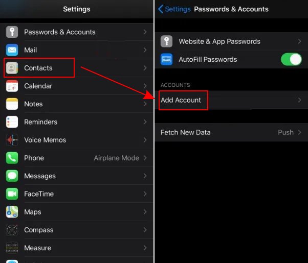 How To Transfer Contacts From Android To iPhone In Real-Time