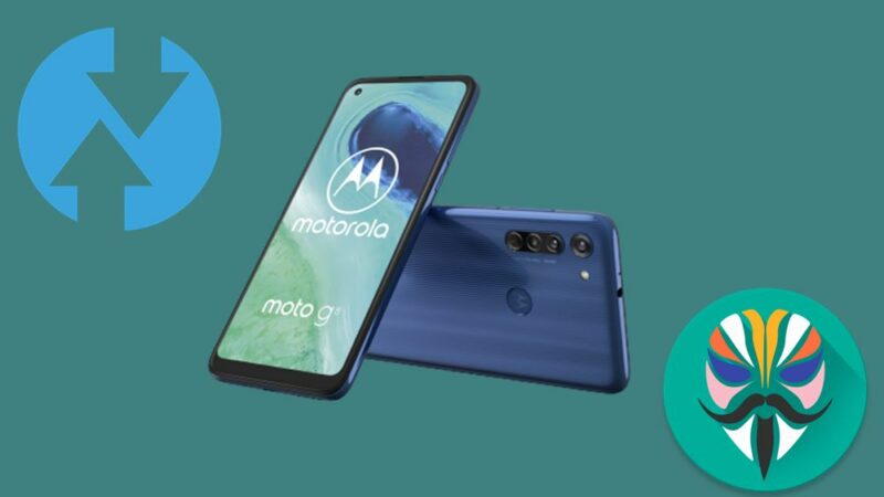 twrp root moto g8