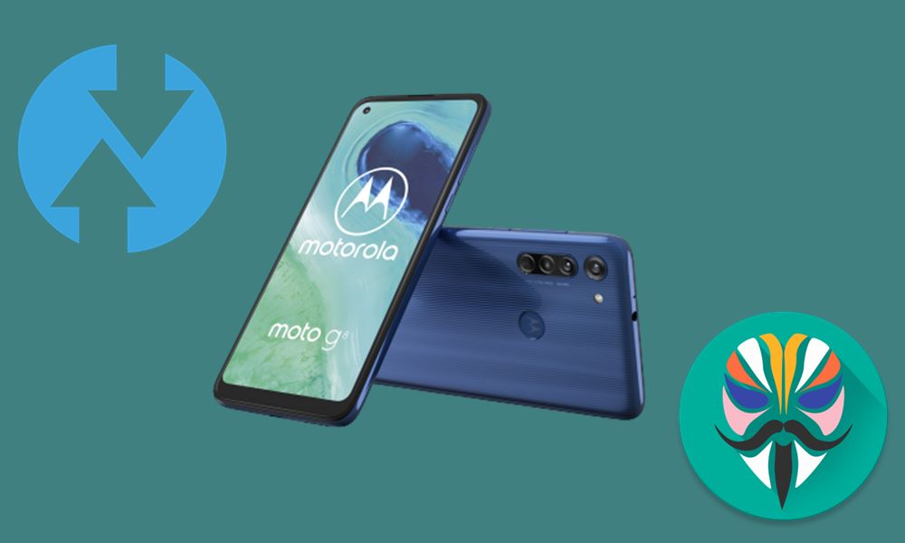 twrp root moto g8