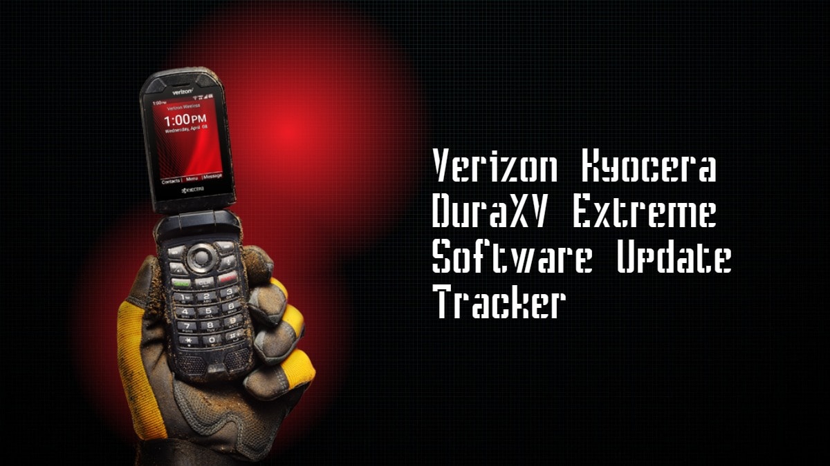 verizon kyocera duraxv extreme update