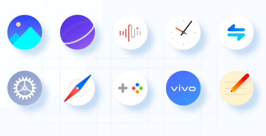 vivo funtouchos 11 android 11 icons