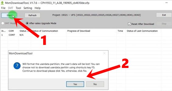 wipe data Unlock Pattern