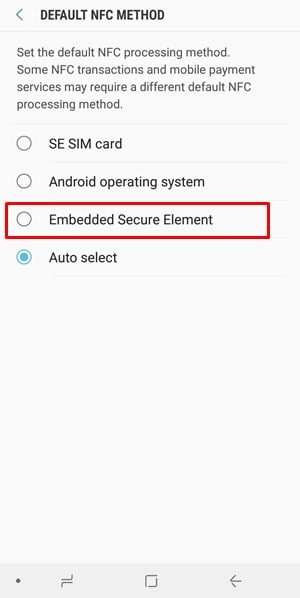 Embedded Secure Element