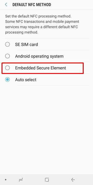 Embedded Secure Element