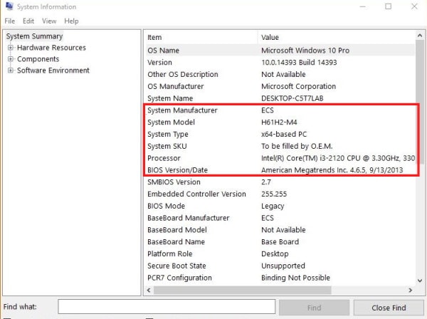 How To Find Your Motherboard Model In Windows Computer