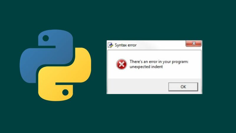 Fix Indentation Error Python