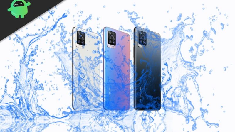 Is Vivo V20 Pro and V20 SE Waterproof Phones in 2020