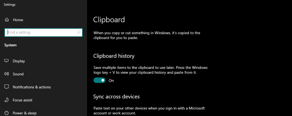 How To Check The Windows 10 Clipboard History?