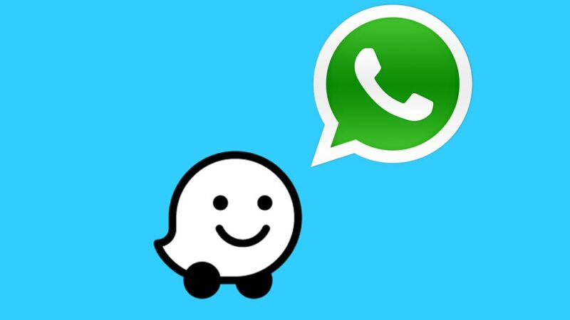 Share Waze Location WhatsApp