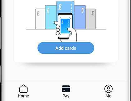 add cards samsung pay