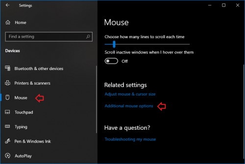 Как настроить чувствительность мыши в Windows 10