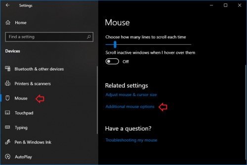 How To Adjust Mouse Sensitivity In Windows 10