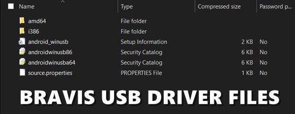 bravis driver files