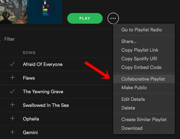 collaborative playlist spotify collaborative playlist spotify