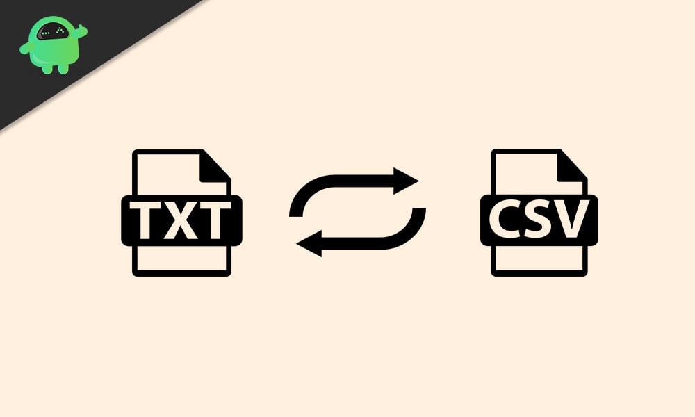 Как конвертировать TXT в CSV?