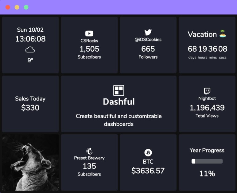 dashful