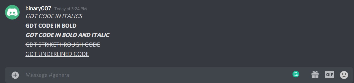 discord text formatting