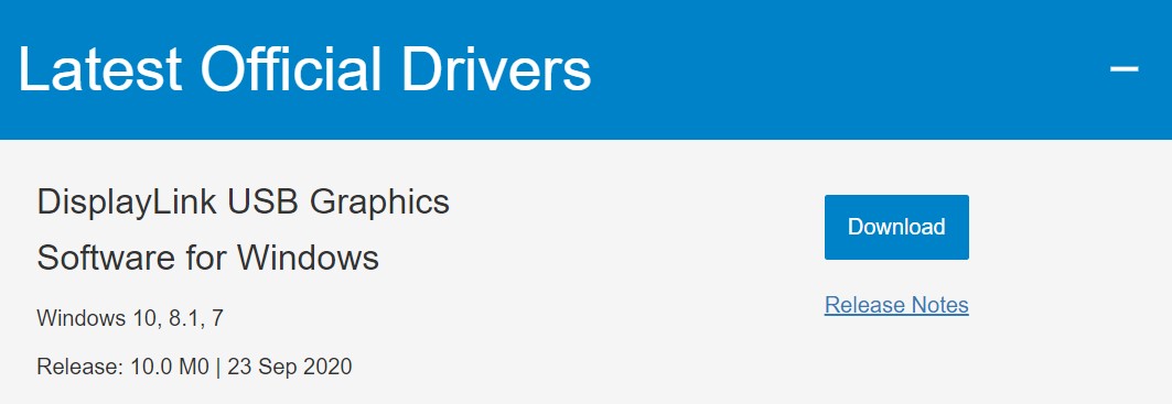 download drivers AOC USB Monitor