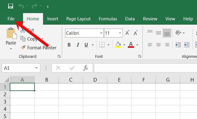 excel sharing file