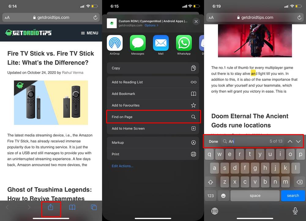 how to search a page on ipad how to search a page on ipad