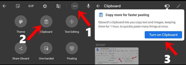 gboard clipboard