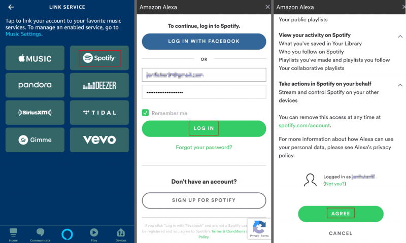 How to Link Spotify to Your Alexa Products