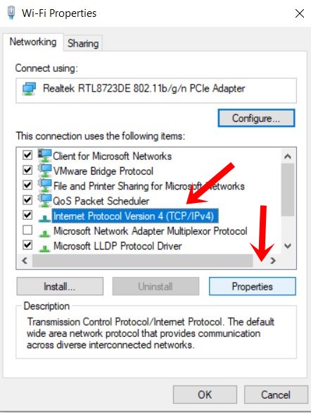 ipv4 Discord no route