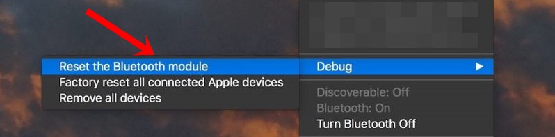 mac reset bluetooth airpods