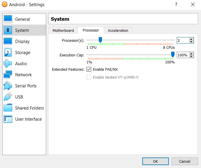 processor android linux