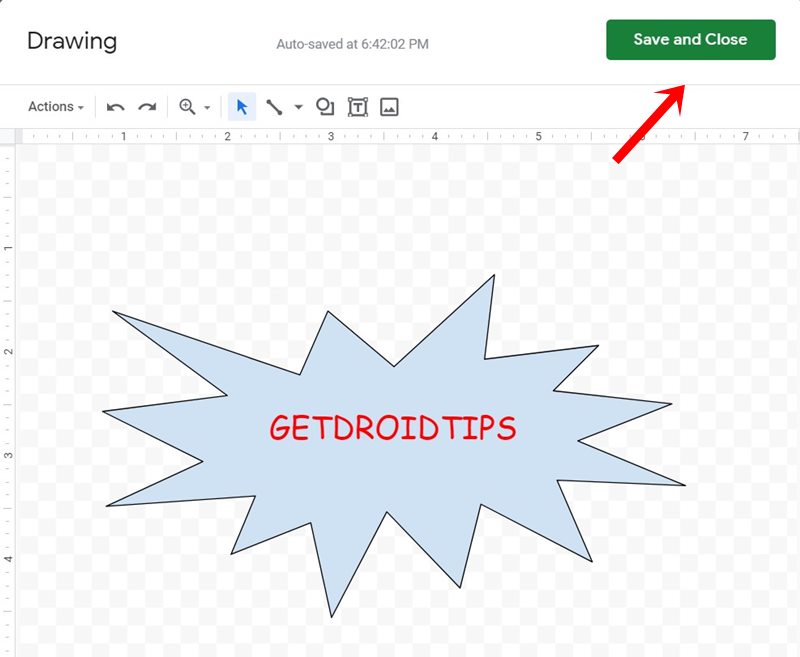 save google drawing sheets