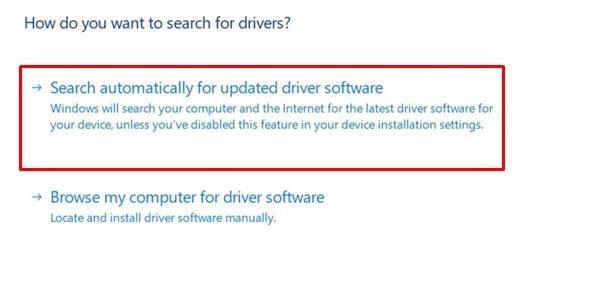 search printer drivers