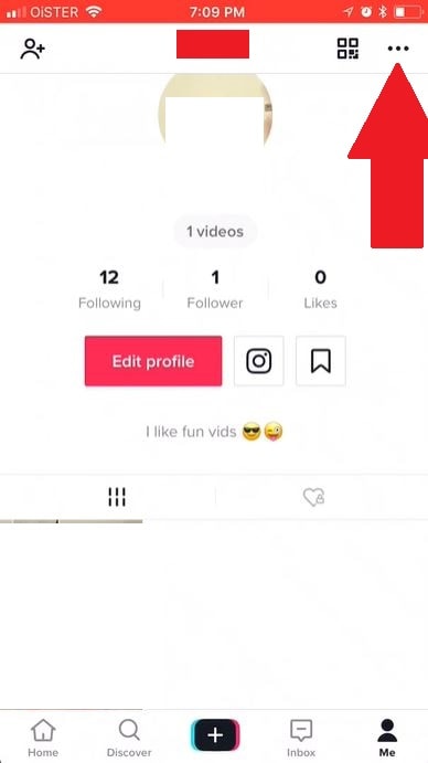 tiktok report account