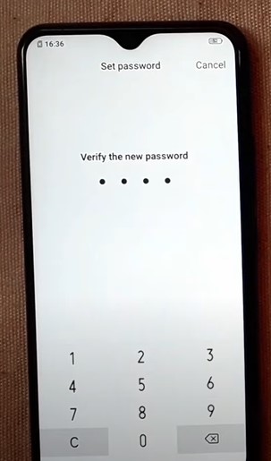 vivo v20 password verify