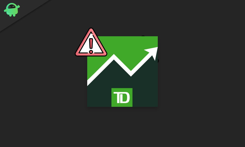 Fixes for "TD Ameritrade App Not Working issue."