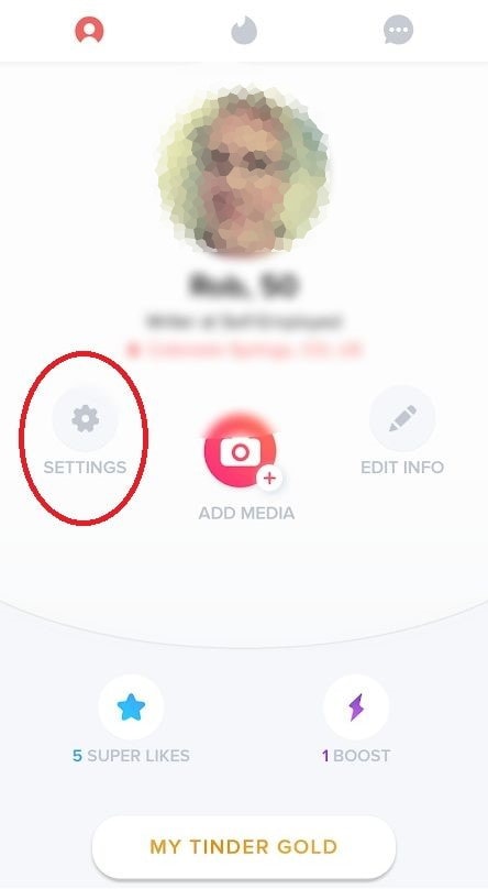 Gold tinder i want have acvount and delete How To