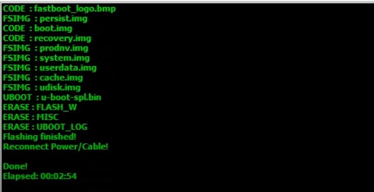 Infinity CM2SP2 flash done