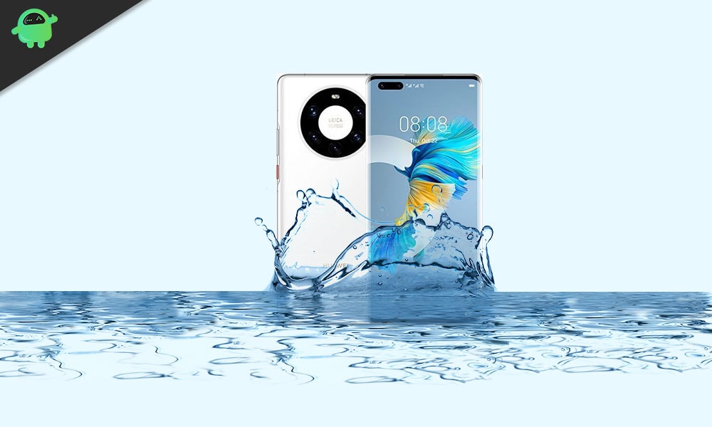 Is Huawei Mate 40, Mate Pro, or Mate Pro+ Waterproof device?